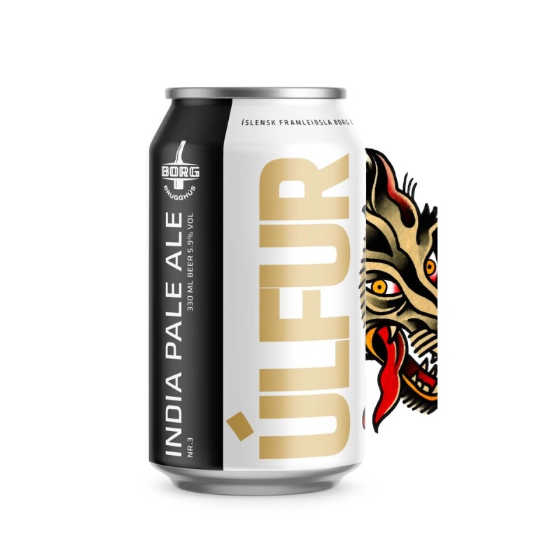 Úlfur NR.3 5.9% 0.33L 24 dósir - Ölgerðin Egill Skallagrímsson